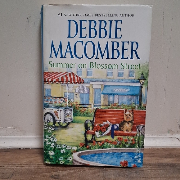 hardback Other - 'Summer on Blossom Street' Coffee Table Book - White Cover